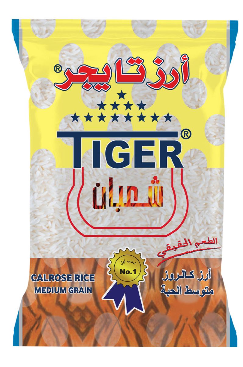 ارز تايجر 800 غم (20*1)